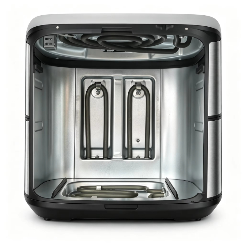 Deep Fryer Stainless - 8,5L Heißluftfritteuse für den Hausgebrauch, 2400W,