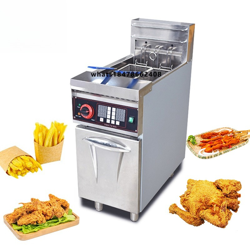 Deep Fryer Stainless - Chefmax 9000W Maßgefertigte Elektrische Gas-Fritteuse mit