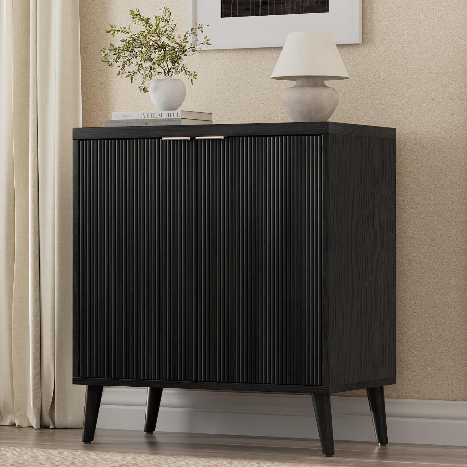 Geriffeltes Buffet-Sideboard m – Kitchen Appliances Organizer Bewertung und Preis